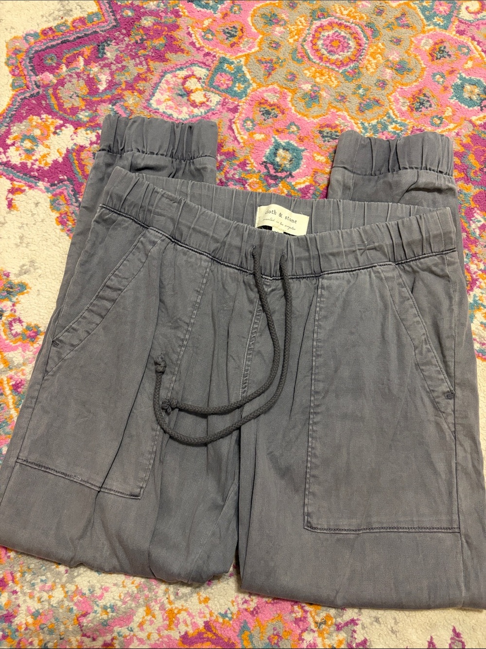 Cloth & Stone Linen Joggers
